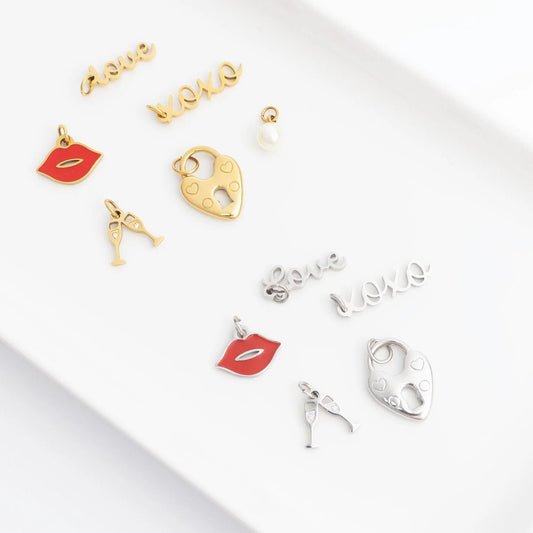 Conjunto Seis Berloques de Noiva