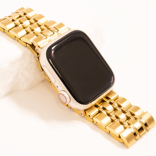Bracelete Fileiras de Elos Grossos para Smartwatch