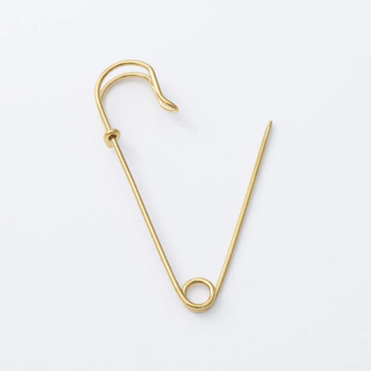 Broche Alfinete Liso