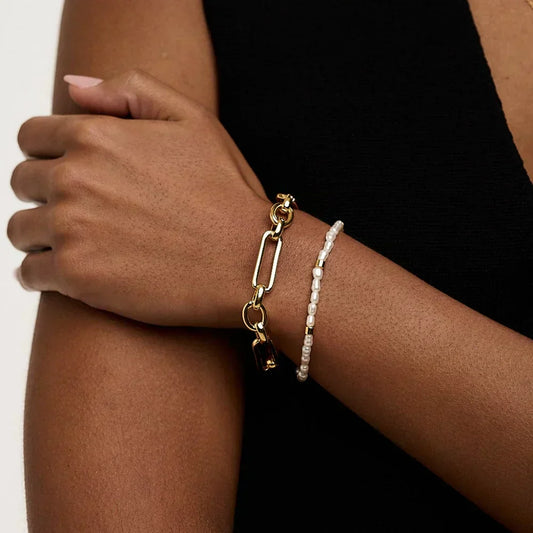 Pulseira Elos Longos com Fecho em T