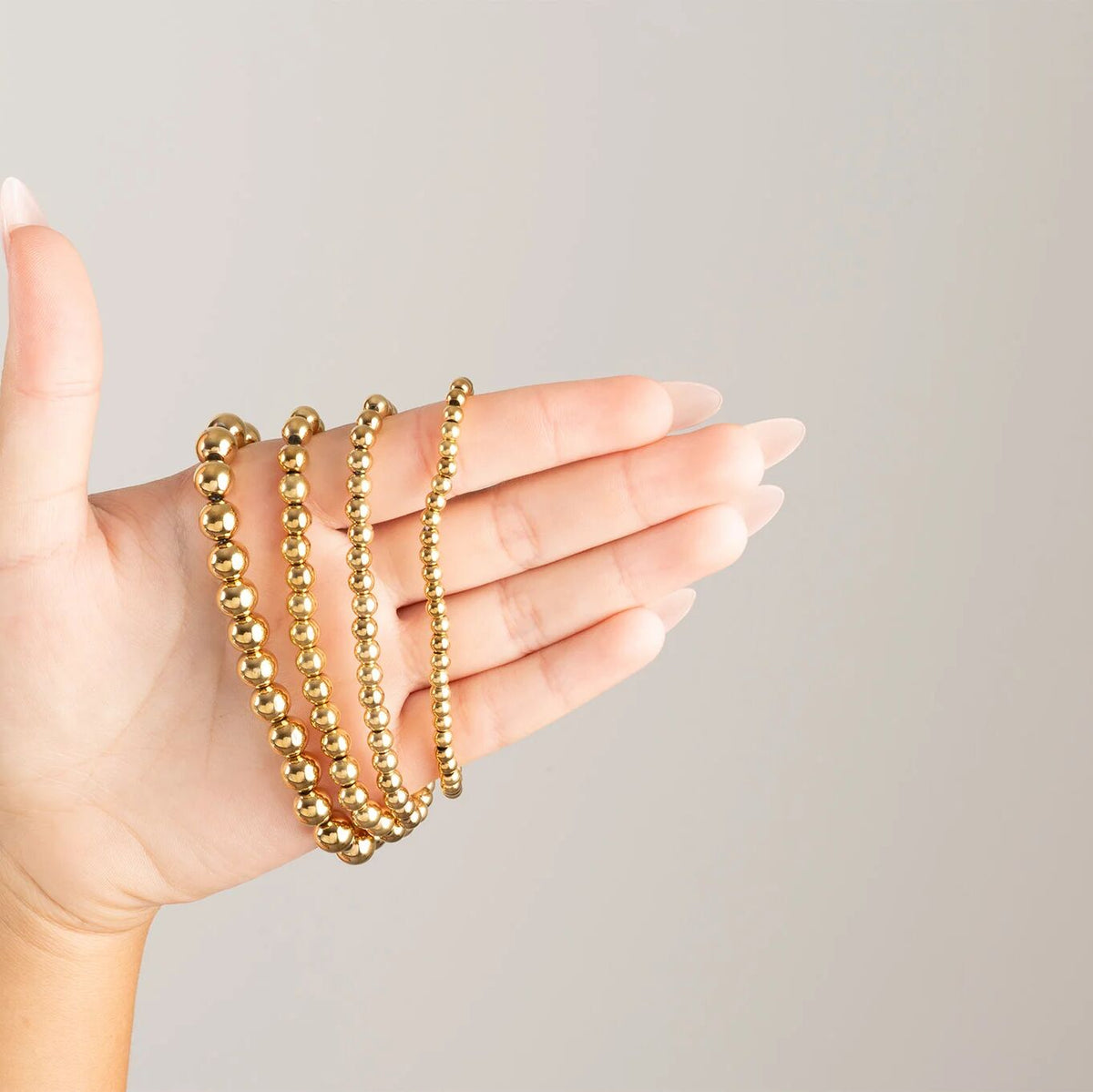 Pulseira Bolinhas Quatro Tamanhos