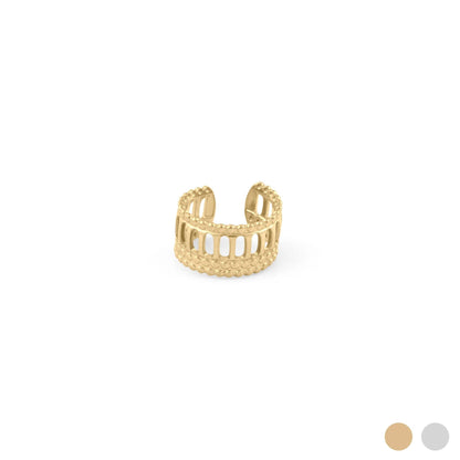 Ear Cuff Largo Vazado