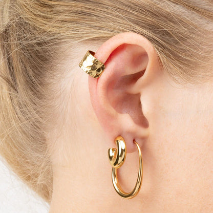 Ear Cuff Martelado