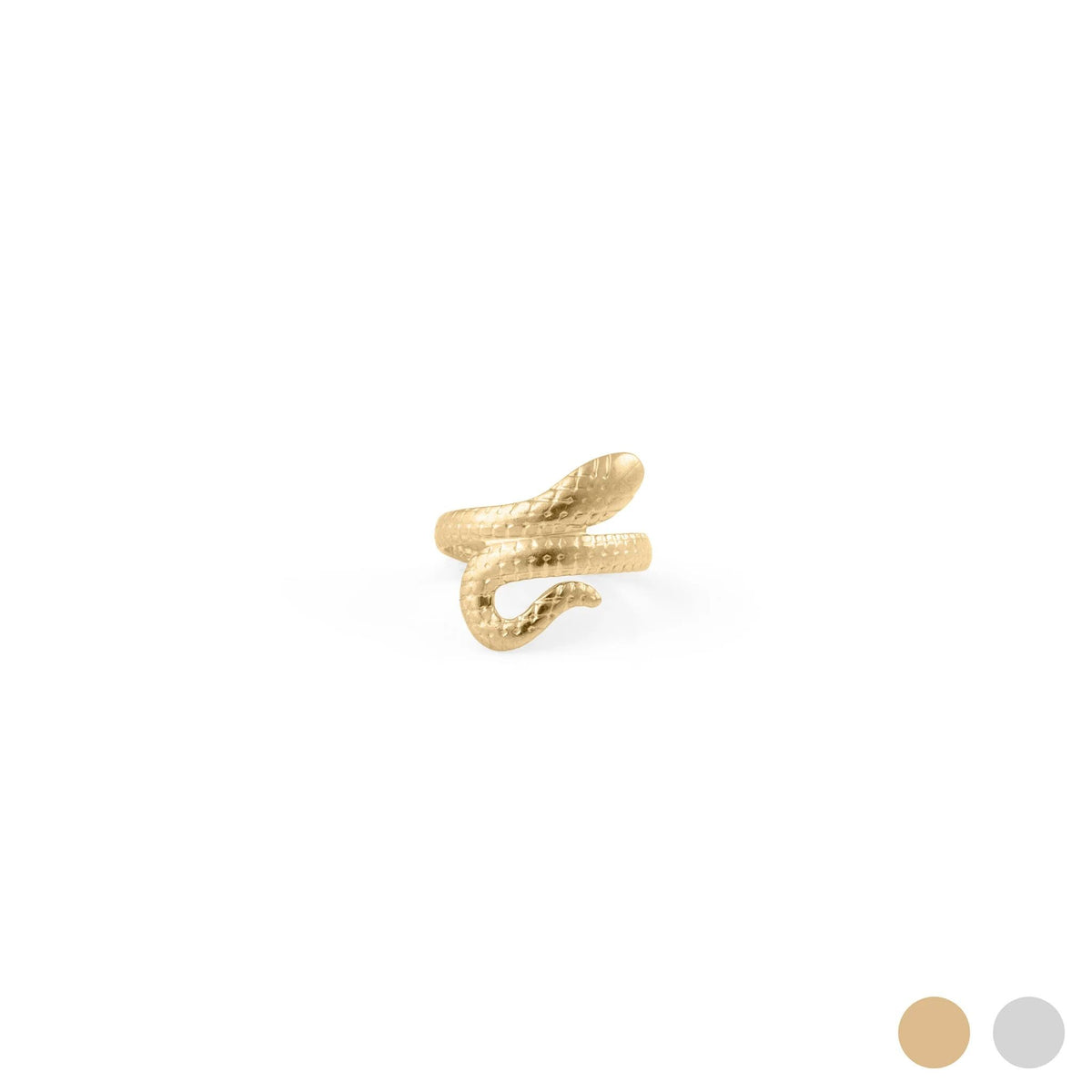 Ear Cuff Serpente Enrolada
