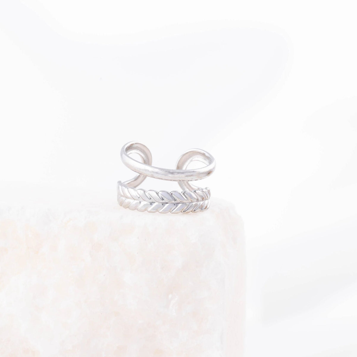 Ear Cuff Duplo de Espiga