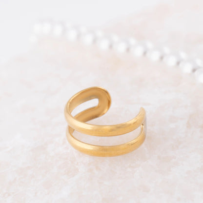 Ear Cuff Duplo Liso