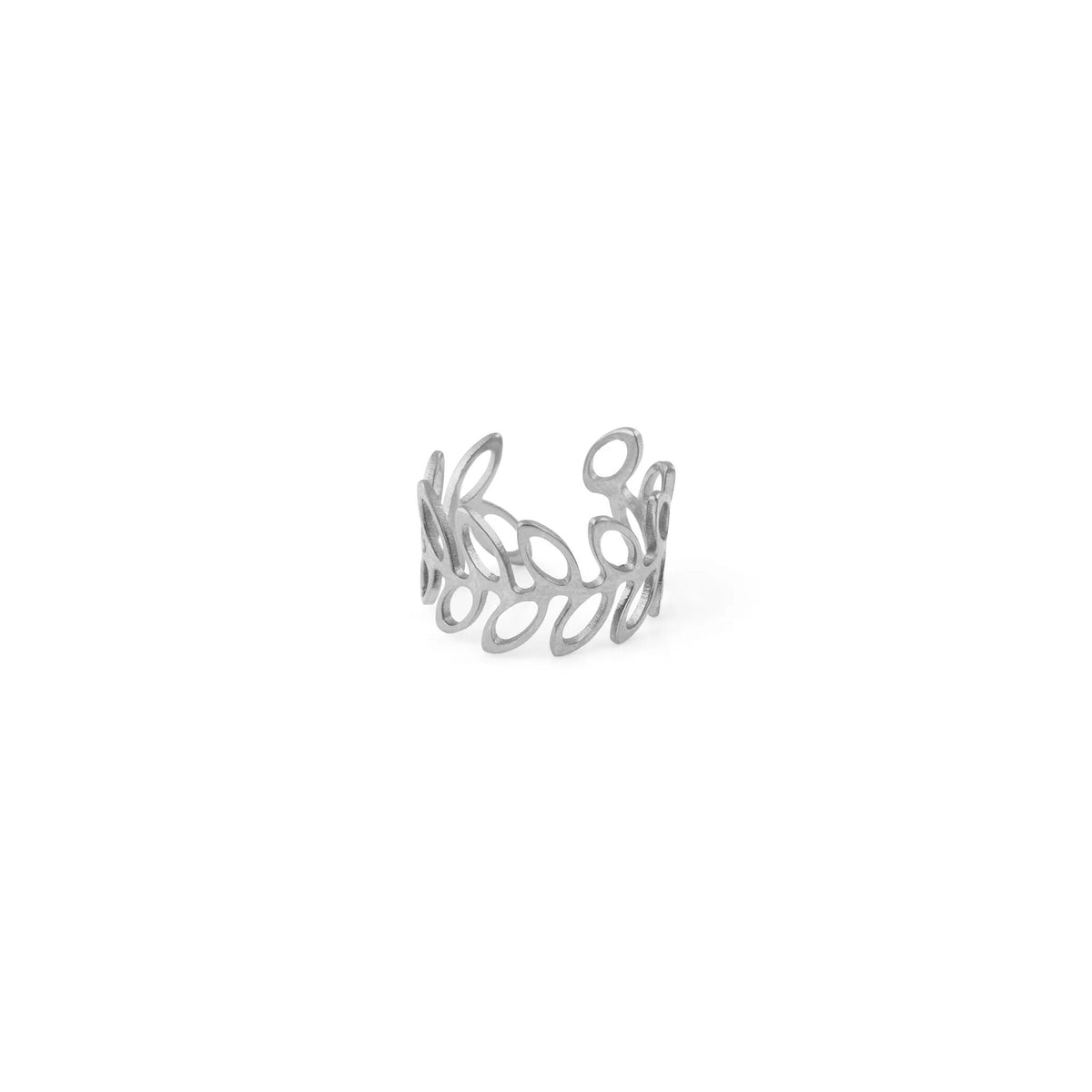 Ear Cuff Folhas Vazadas
