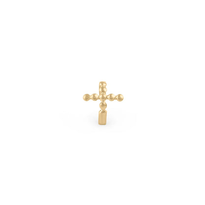Ear Cuff Cruz de Bolinhas