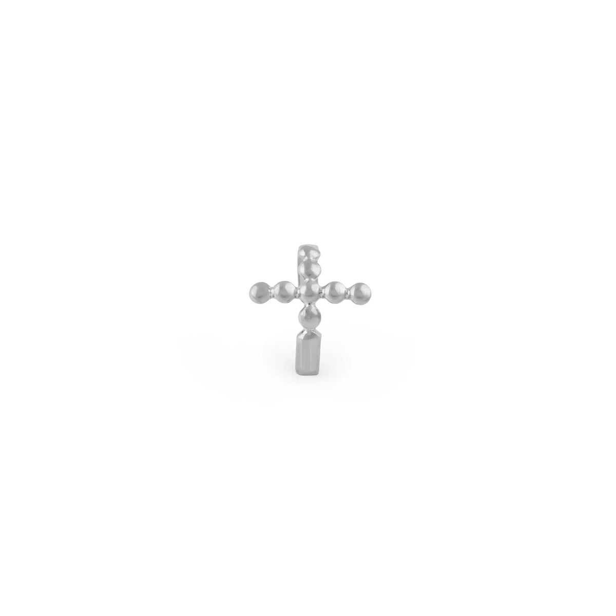 Ear Cuff Cruz de Bolinhas