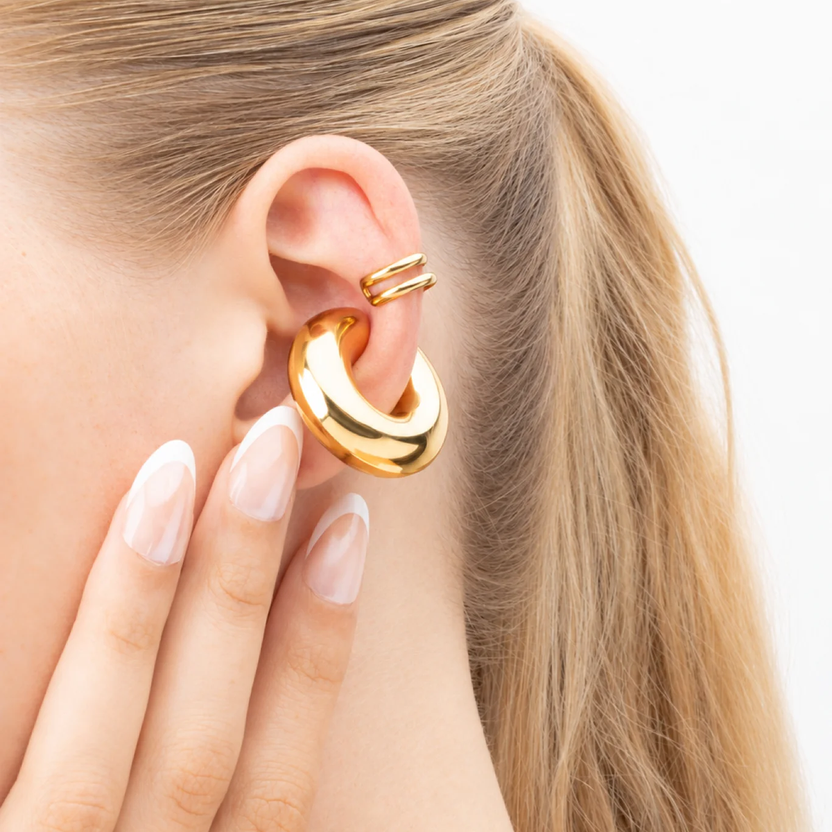 Ear Cuff Tubo Grosso