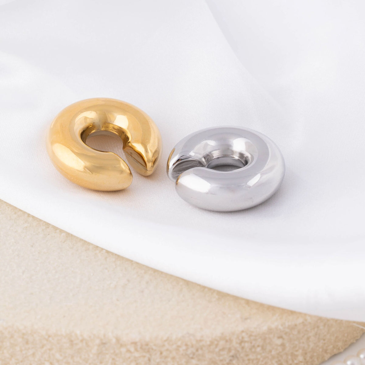 Ear Cuff Tubo Grosso