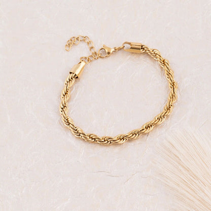 Pulseira Malha Cordão