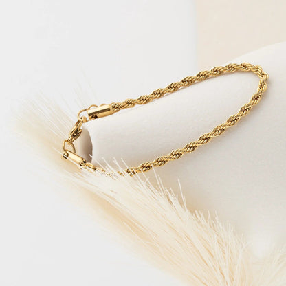 Pulseira Malha Cordão