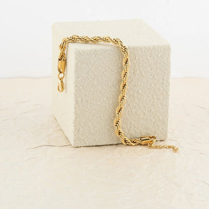 Pulseira Malha Cordão
