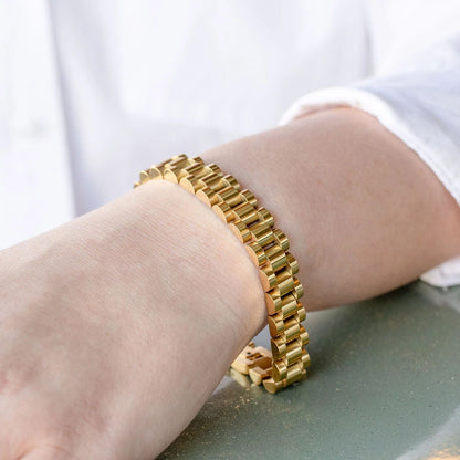 Pulseira Malha de Relógio