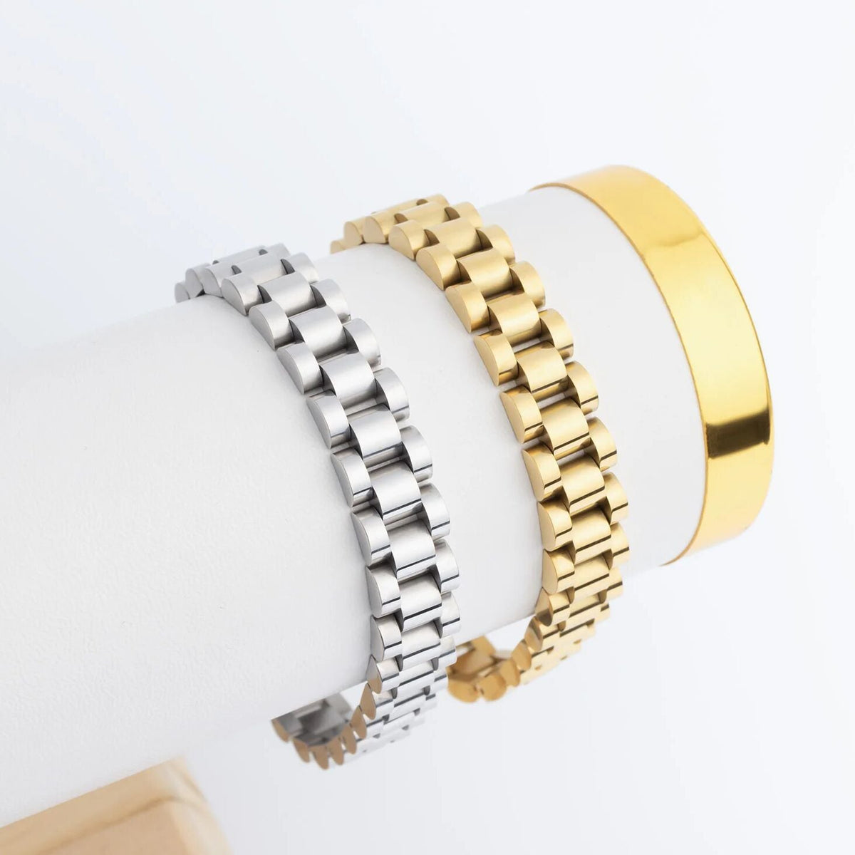 Pulseira Malha de Relógio