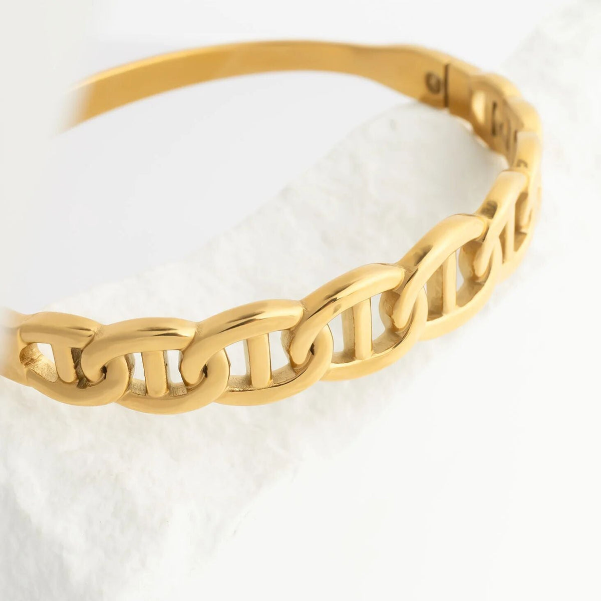Pulseira Rígida Malha Marinheira