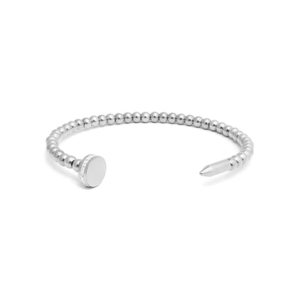 Pulseira Rígida Prego de Bolinhas