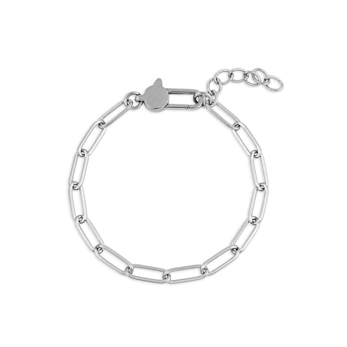Pulseira Clipe com Mosquetão Grande