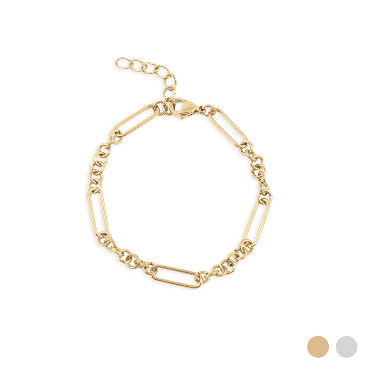 Pulseira Clipe com Argolinhas