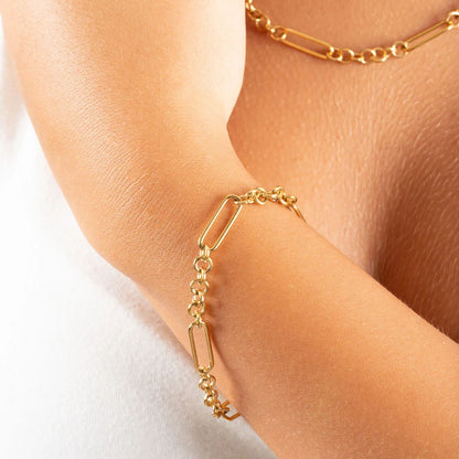 Pulseira Clipe com Argolinhas
