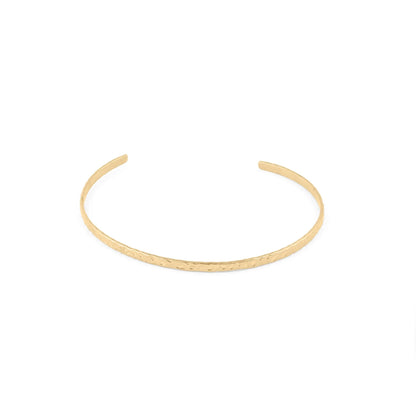 Pulseira Rígida Aberta Martelada