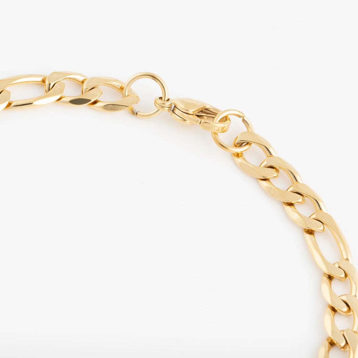 Pulseira Figaro Quatro Larguras