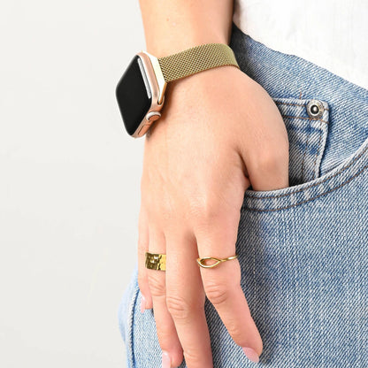 Bracelete Malha Milanesa Fina para Smartwatch