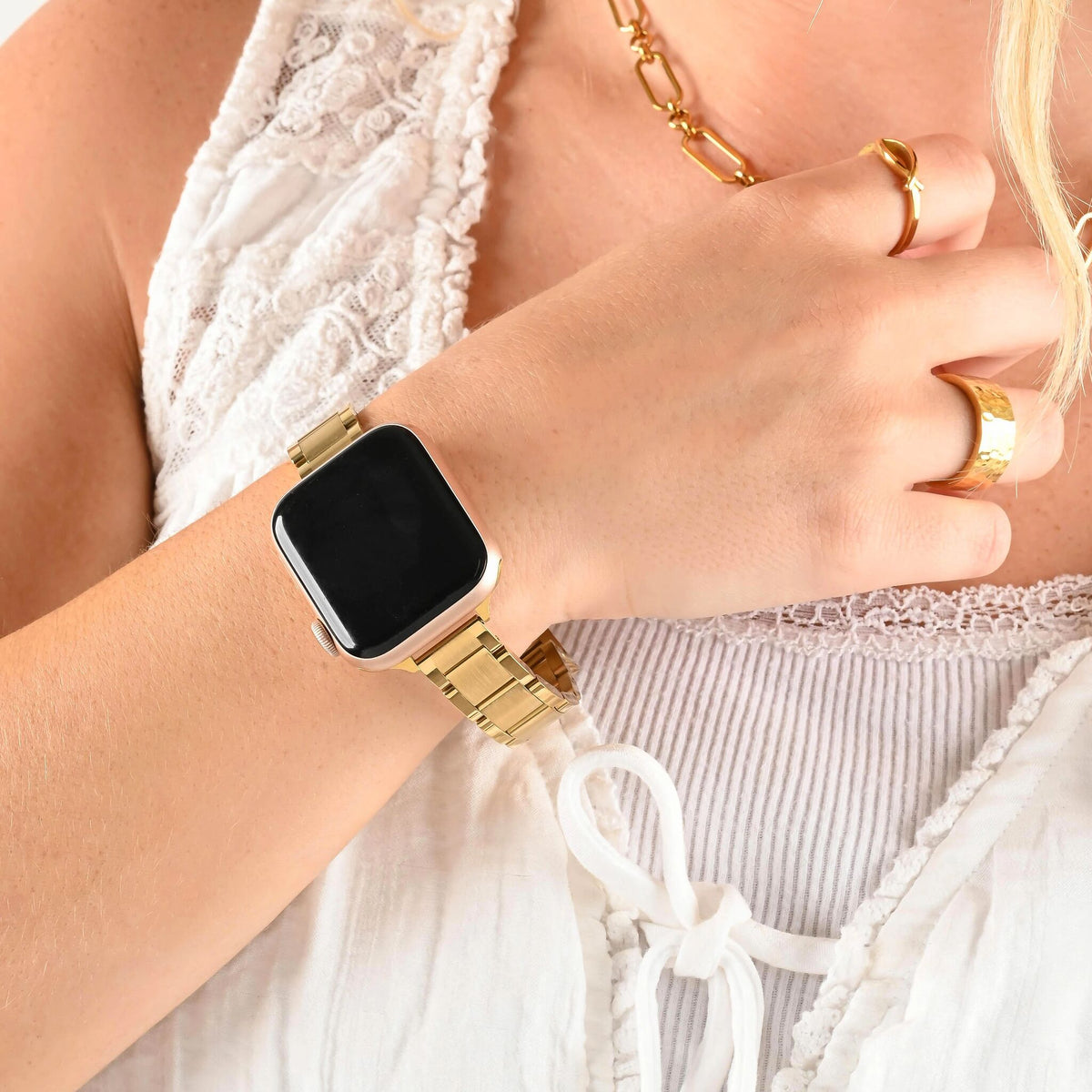 Bracelete Elo Central Largo para Smartwatch