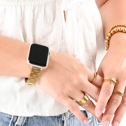 Bracelete Elos Arredondados para Smartwatch