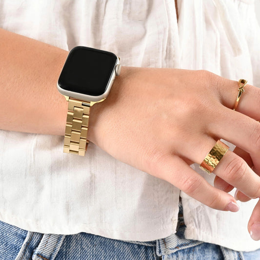 Bracelete Elos Arredondados para Smartwatch