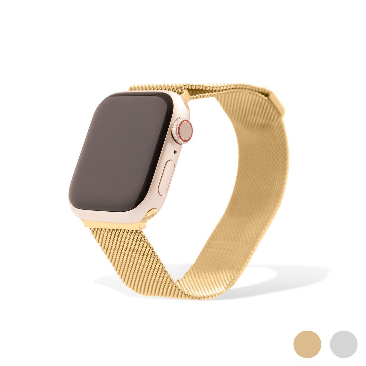 Bracelete Malha Milanesa Grossa para Smartwatch