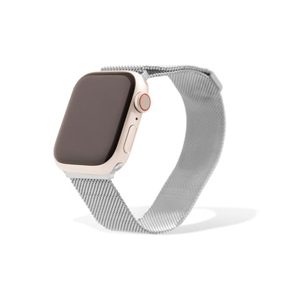 Bracelete Malha Milanesa Grossa para Smartwatch