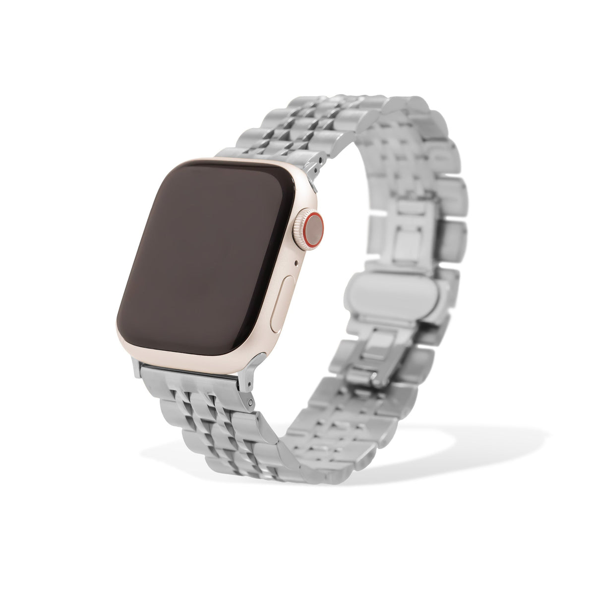 Bracelete Fileiras de Elos Grossos para Smartwatch