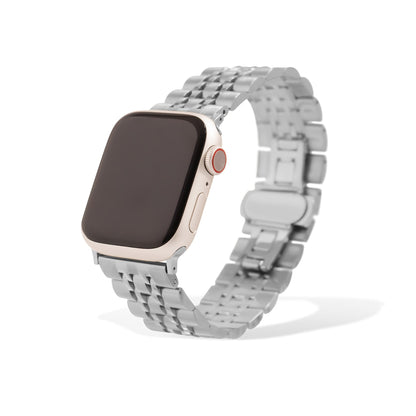 Bracelete Fileiras de Elos Grossos para Smartwatch