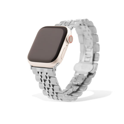 Bracelete Fileiras de Elos Miúdos para Smartwatch