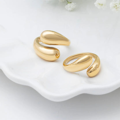 Anel Duas Gotas Grande