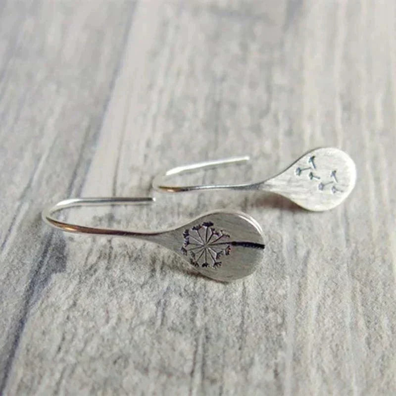 Brincos Dente-de-Leão e Sementes