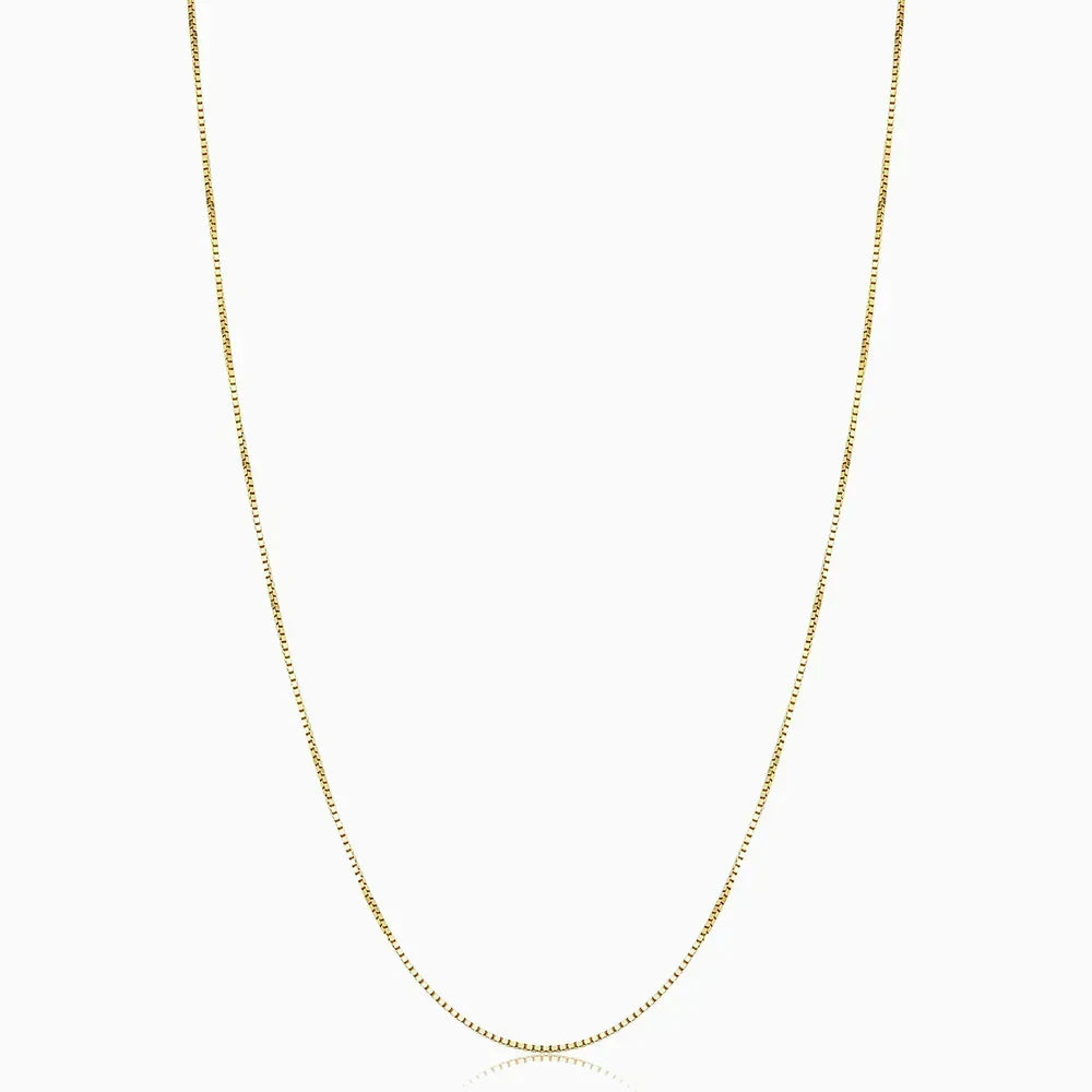 Colar Veneziana Fina Dourada