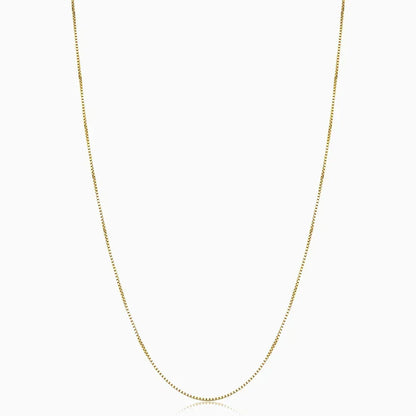 Colar Veneziana Fina Dourada