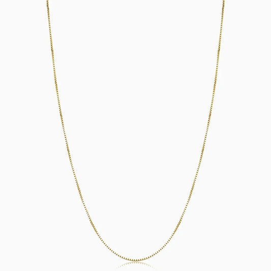 Colar Veneziana Fina Dourada